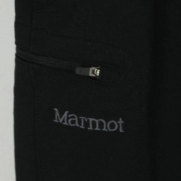 Marmot Scree Women's Large Black High Rise Weather Resistant Boot Cut Pants - Picture 7 of 11